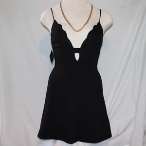 Black NASTY GAL mini dress Size:XXs