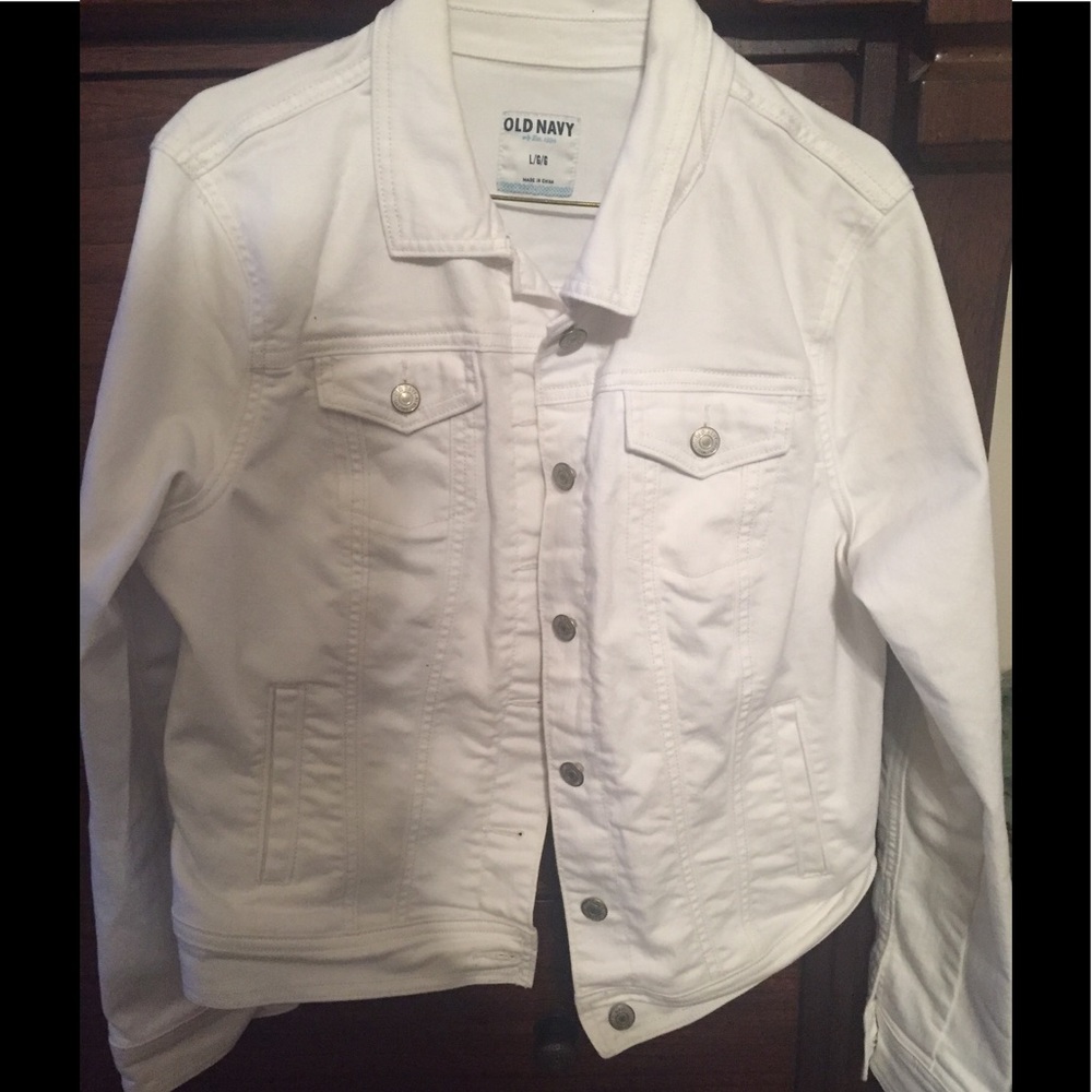 White Denim Jacket