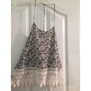 Women's Backless Tank Size Medium