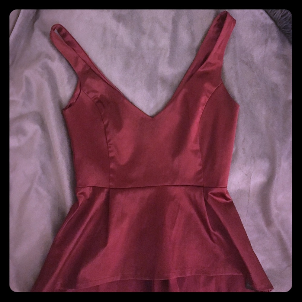 ASOS Peplum top
