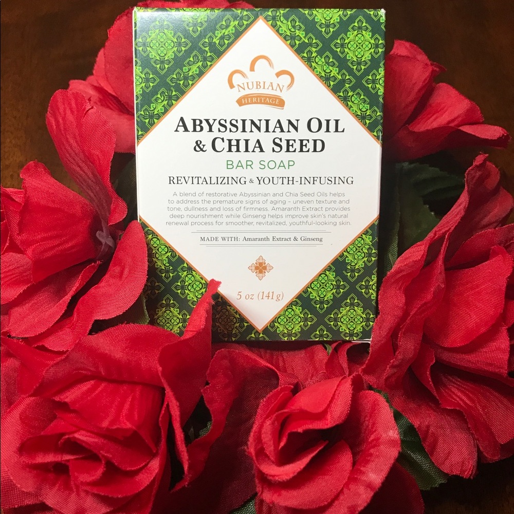 🌺 Abyssinian Oil & Chia Seed Bar Soap 🌺