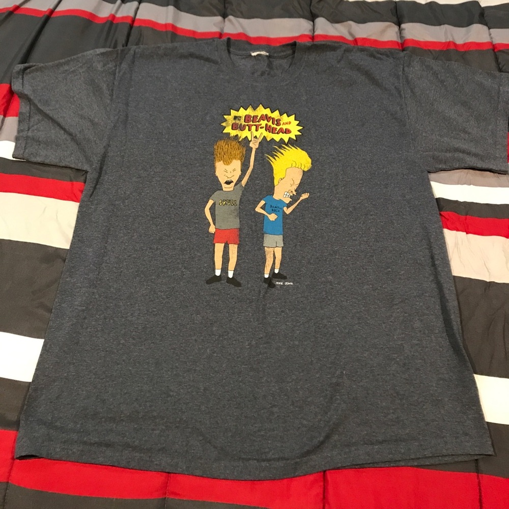 MTV Beavis and Butt-Head shirt sleeve tee