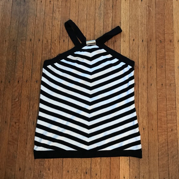 CACHE Chevron Halter Top - Picture 3 of 4