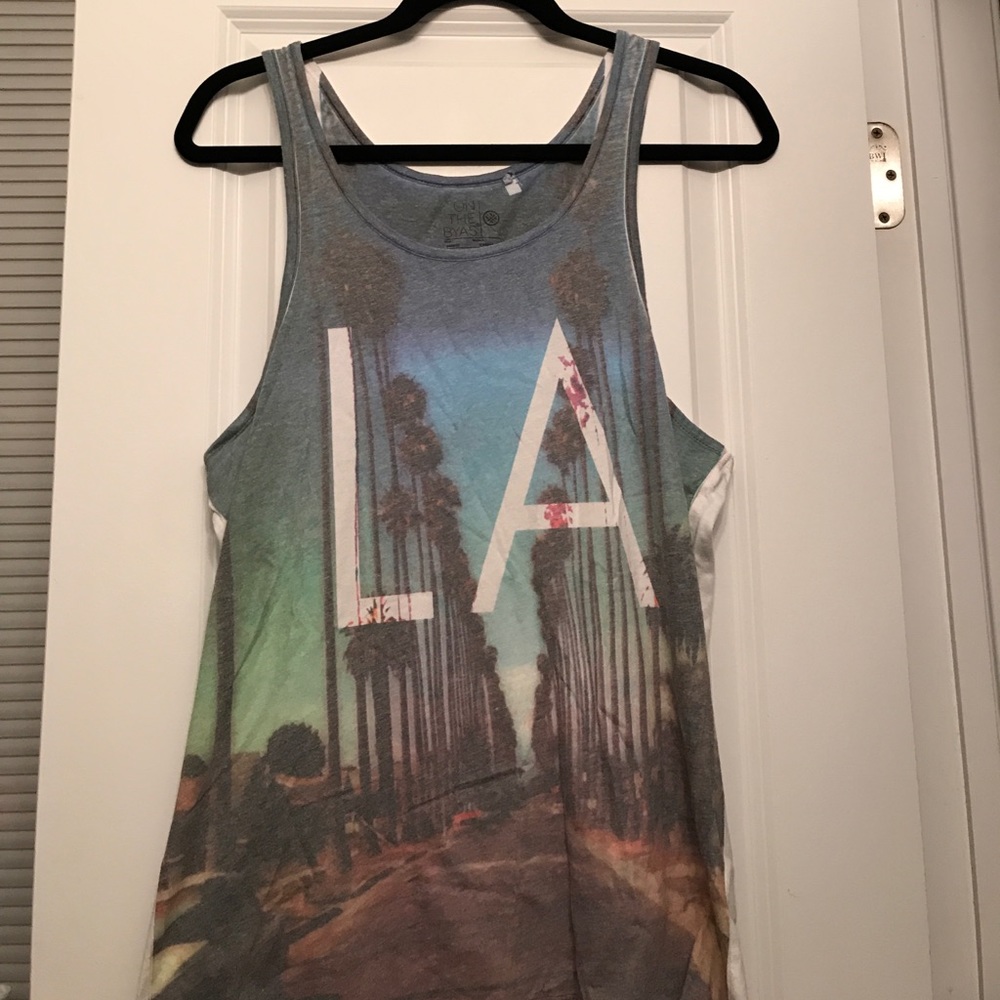 Graphic tank top