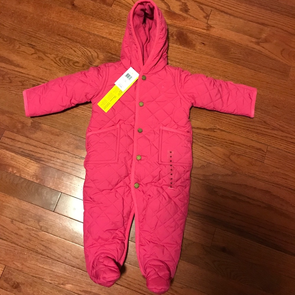 Ralph Lauren Hot pink snowsuit
