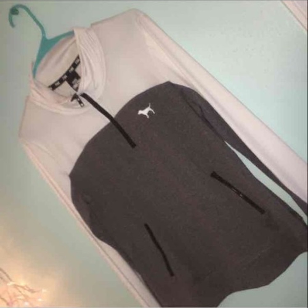 victoria's secret PINK ultimate half zip