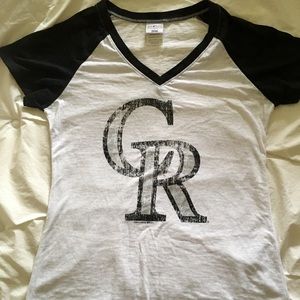 Colorado Rockies Babydoll Tee