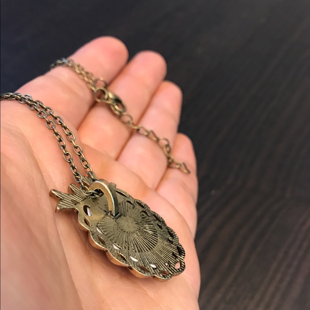 💙💎Flirty Girly Bird Floral🌺Necklace💎💙Antique - Picture 6 of 8