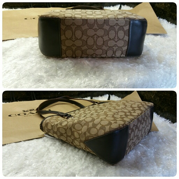 🌸SOLD🌸COACH outline signature tote bag - Picture 7 of 8