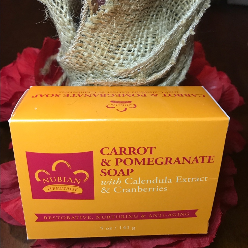 🌺 Carrot & Pomegranate Soap 🌺