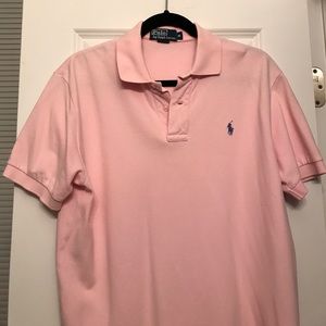 Pink Ralph Lauren polo