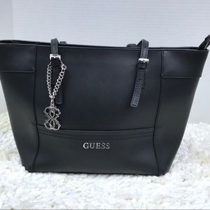 Guess New Black  Delaney Small Classic Tote Bag