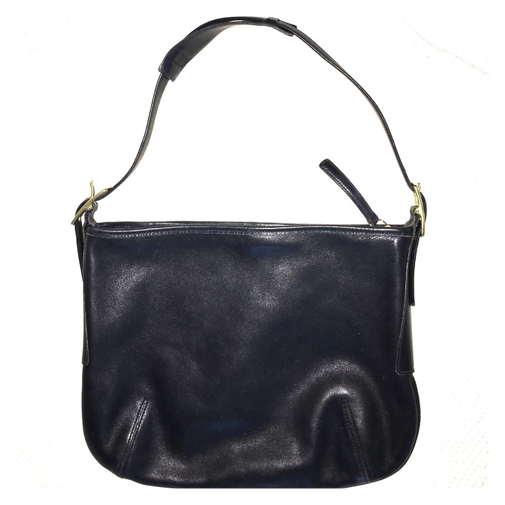 Coach Black Leather Handbag