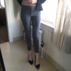 Gap Bi-stretch straight leg ankle crop leg