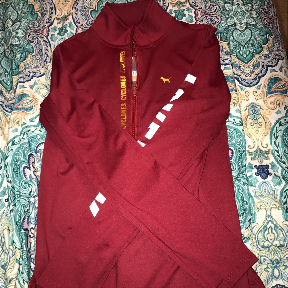 Iowa State Cyclones Pink 1/2 zip