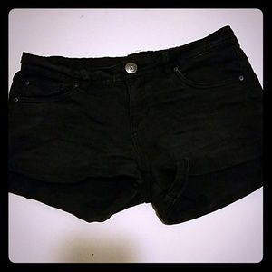 Black shorts