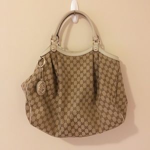 Gucci Large Monogram Handbag