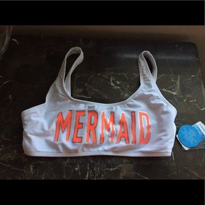 FOREVER 21 Mermaid bikini top.
