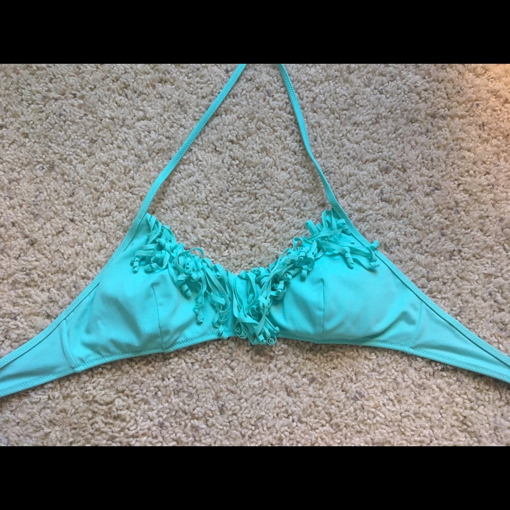 Fringe bikini top