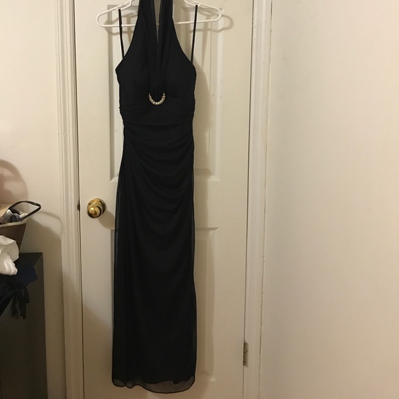 betsy and adam black dress