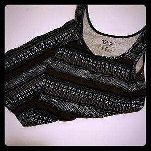 Patterned tank top