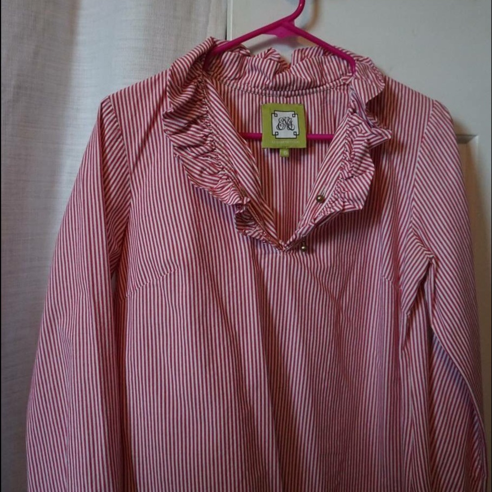 Elizabeth McKay Ruffle Blouse