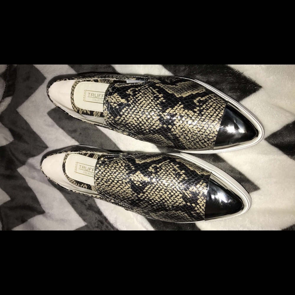 Snakeskin Loafers