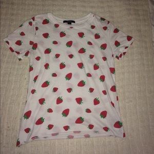 Forever 21 strawberry T-shirt
