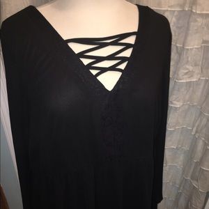 Flared sleeve Torrid Tunic