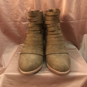 Free People Inspired Suede Booties