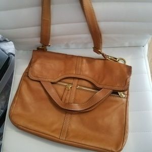 Fossil Leather Handbag