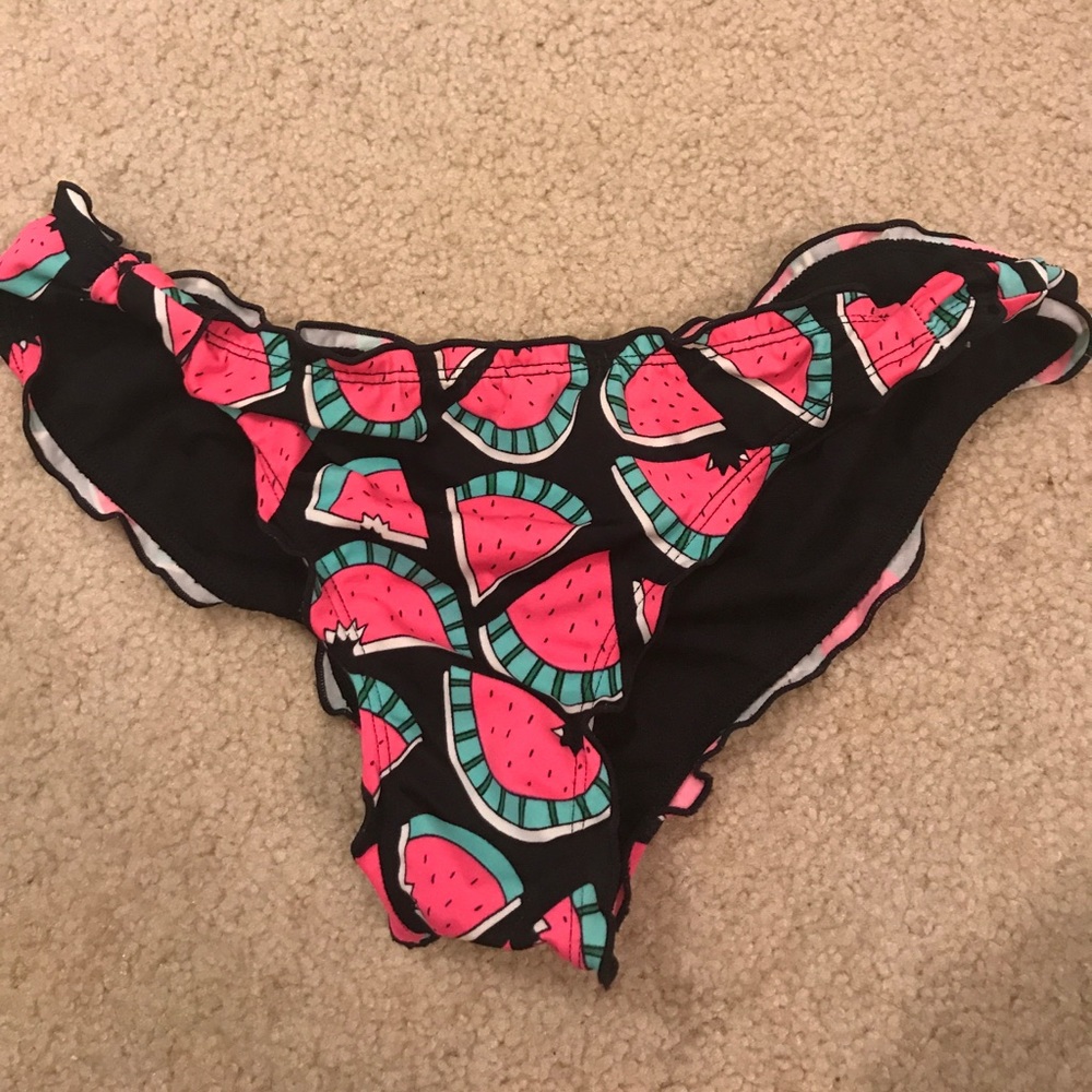 Cheeky Ruffle Watermelon Bottoms
