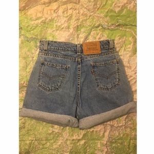 Vintage Levi's High Waisted Shorts