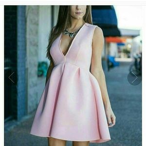 🚫🚫SOLD🚫🚫 🆕️Pink fit and flare dress