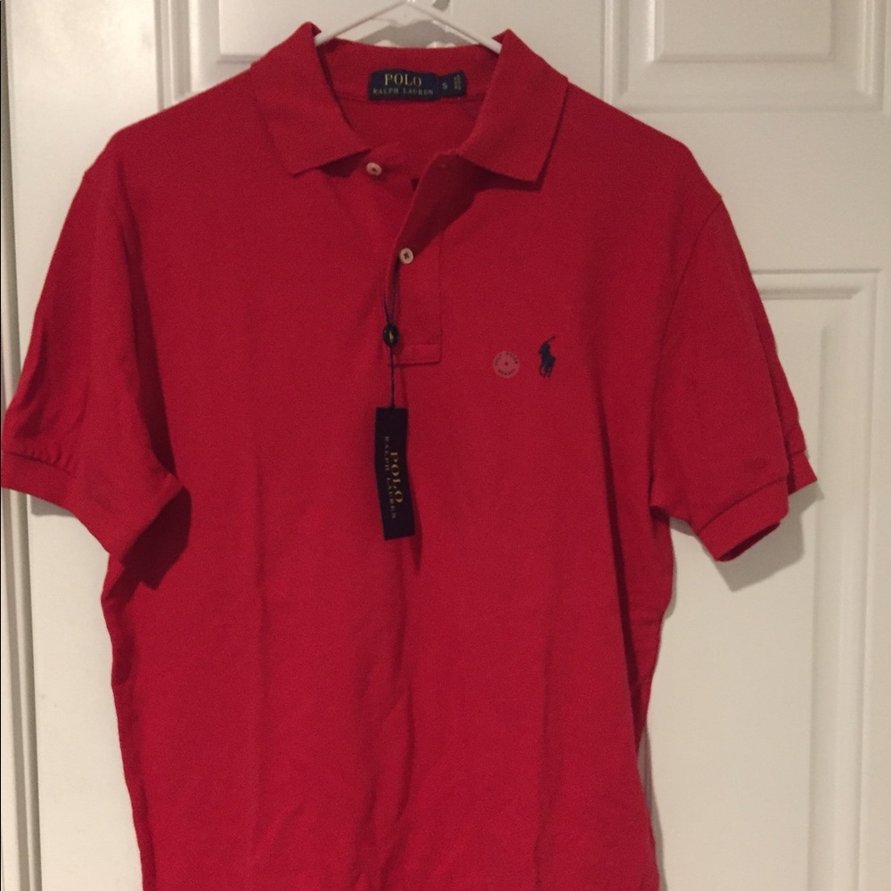 Polo Ralph Lauren S Men's Red Polo Shirt