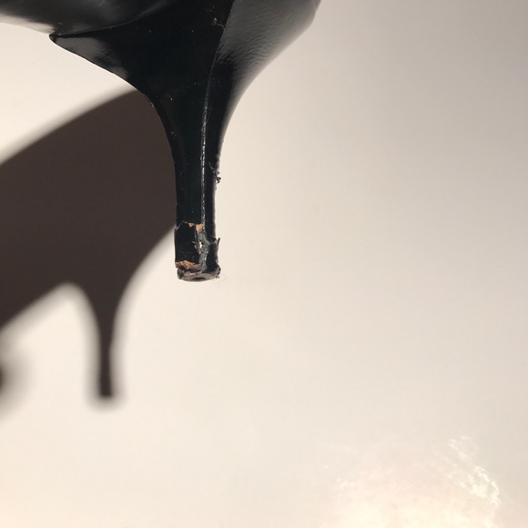 Coach 3" Patent Leather Office Chic Heel, Size 10 - Picture 3 of 6