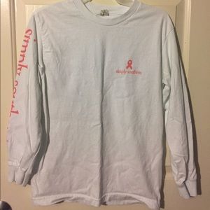 Simply southern White long sleeve
