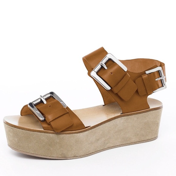 Michael Kors Shoes - Michael Kors Triple Buckle Platform Sandals