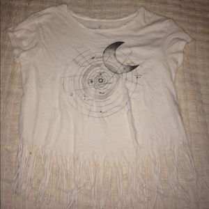 American eagle solar system fringe tee