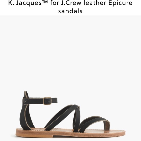 Shoes - K Jacques for J crew epicure sandals EUC