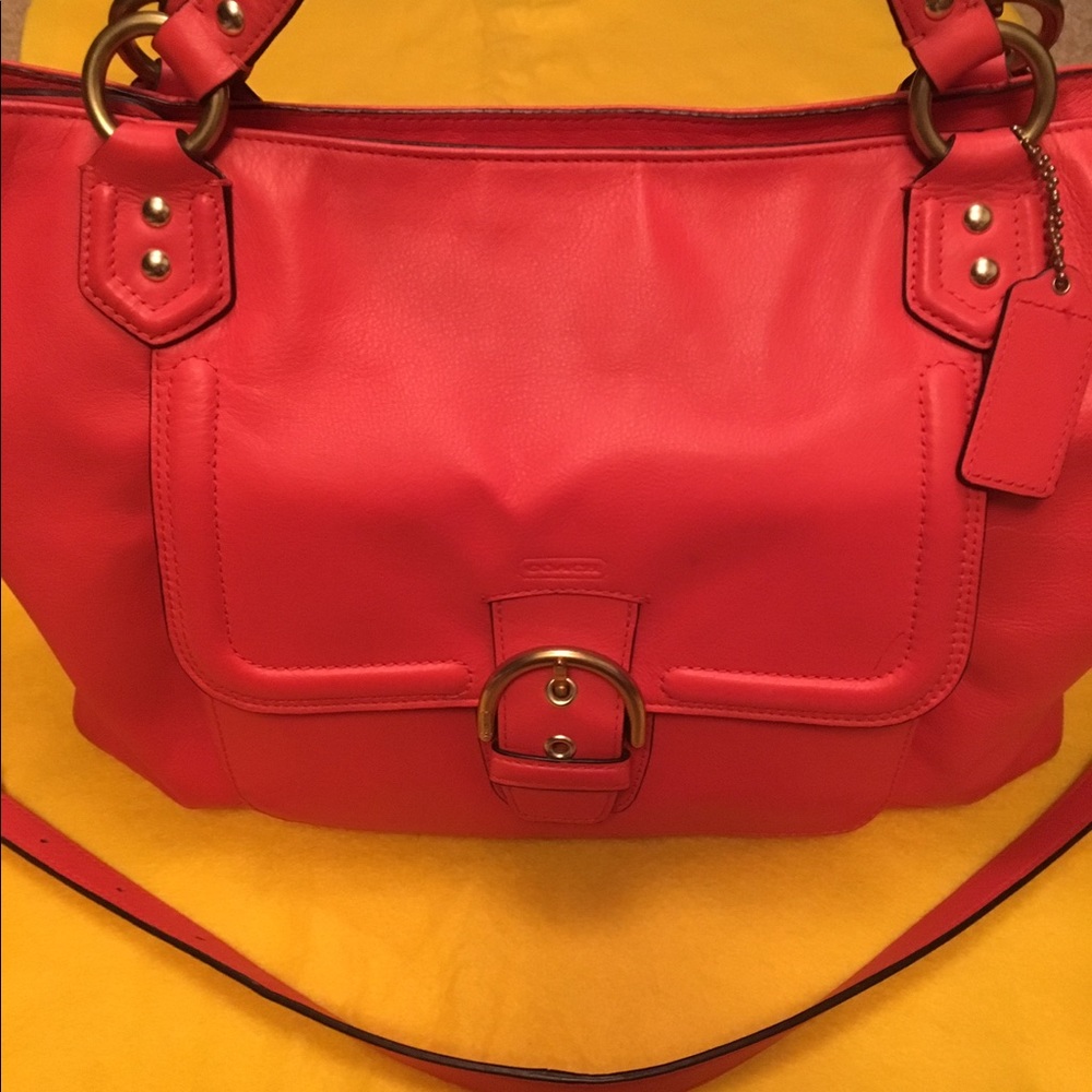 Coach Campbell leather Izzy satchel