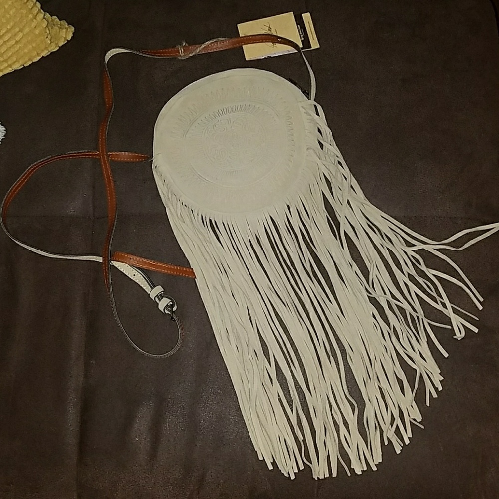 Patricia Nash Boho chic suede fridge purse