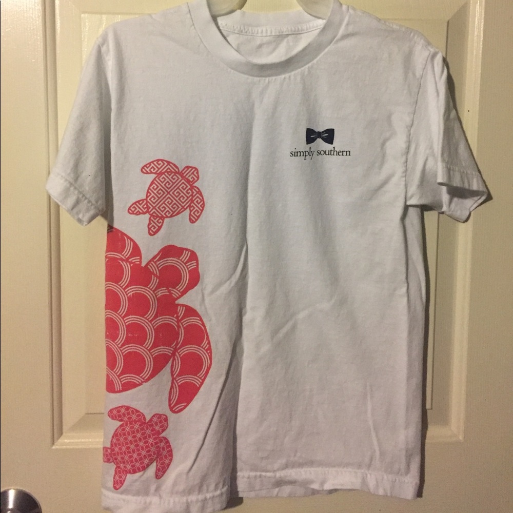Simply southern white tshirts