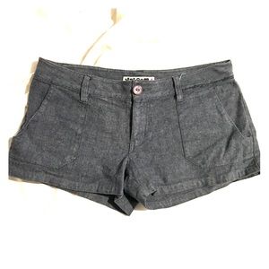 Volcom charcoal grey size 5 shorts