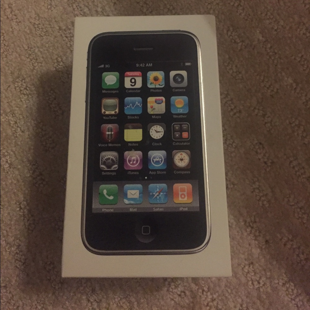 iPhone 3G s box