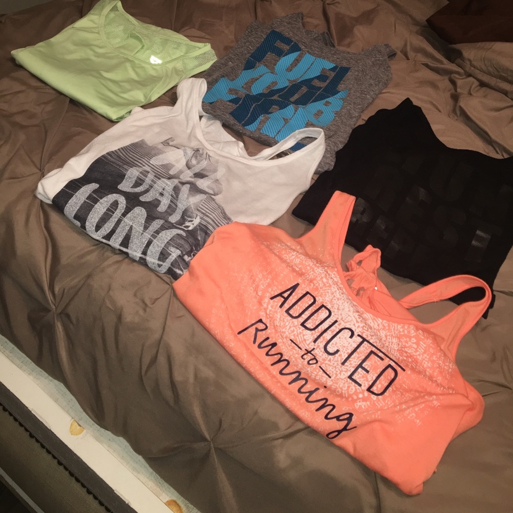 Running tank tops