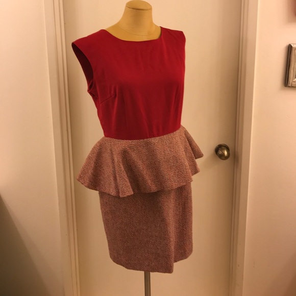 Blush Dresses & Skirts - ⭐️Peplum Mad Men Cute Office Dress⭐️