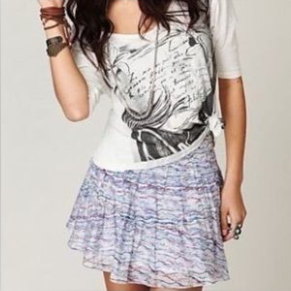 Free People party animal skirt