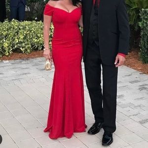 Camille la vie Red gown