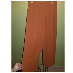 Zara Womens Wide Leg Culottes Pants
